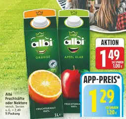E-Center Albi fruchtsäfte oder nektare Angebot
