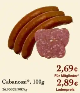 LPG Biomarkt Cabanossi* Angebot