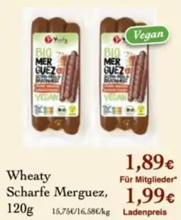 LPG Biomarkt Wheatly Scharfe Merguez Angebot