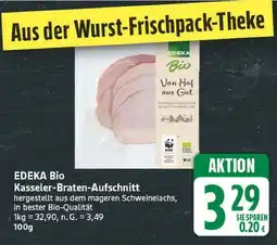 E-Center Edeka bio kasseler-braten-aufschnitt Angebot