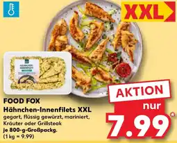 Kaufland Food fox Hähnchen-Innenfilets XXL Angebot
