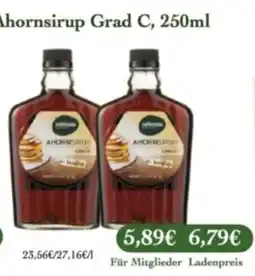 LPG Biomarkt Ahornsirup Grad C Angebot