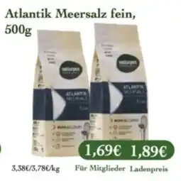 LPG Biomarkt Atlantik Meersalz fein Angebot