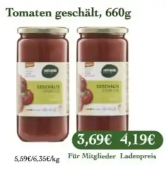 NATURAE GESCHÄLTE TOMATEN