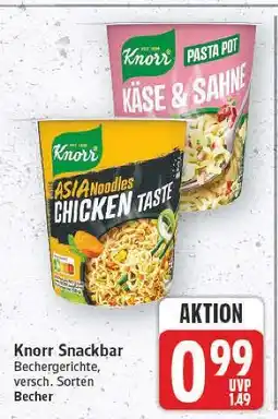 E-Center Knorr snackbar bechergerichte Angebot