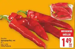 E-Center Spitzpaprika, rot Angebot