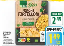 E-Center Edeka bio tortelloni oder gnocchi Angebot