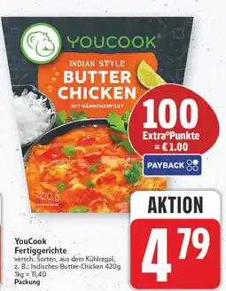E-Center Youcook fertiggerichte Angebot