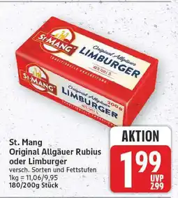 E-Center St. mang original allgäuer rubius oder limburger Angebot