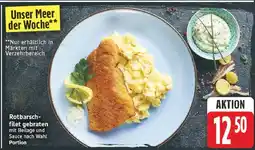 E-Center Rotbarschfilet gebraten Angebot
