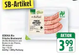 E-Center Edeka bio frische bratwurst Angebot