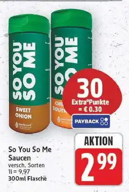 E-Center So you so me saucen Angebot