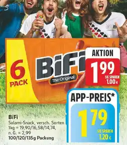 E-Center Bifi salami-snack Angebot