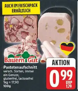 E-Center Bauern gut pastetenaufschnitt Angebot