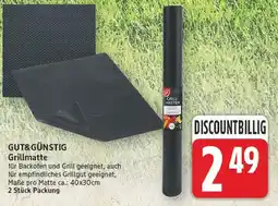 E-Center Gut & günstig grillmatte Angebot