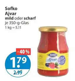V Markt Sofko ajvar mild Angebot