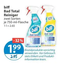 V Markt Biff bad total reiniger Angebot