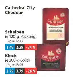 V Markt Cathedral city cheddar scheiben Angebot