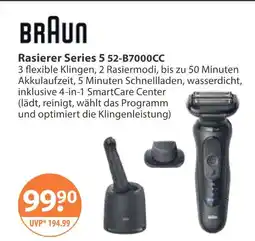 V Markt Braun rasierer series 5 52-b7000cc Angebot