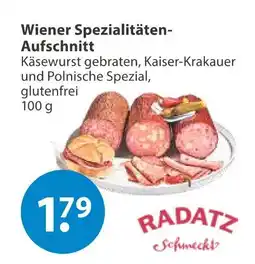 V Markt Radatz wiener spezialitäten-aufschnitt Angebot