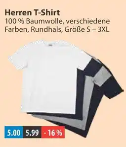 V Markt Herren t-shirt Angebot