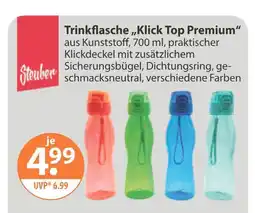 V Markt Steuber trinkflasche klick top premium Angebot