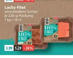 V Markt Lachs-filet Angebot