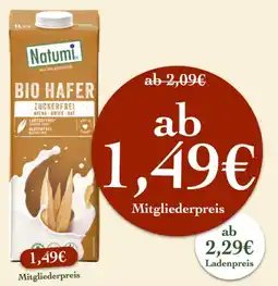 LPG Biomarkt Natumi BIO HAFER Angebot