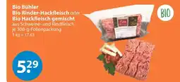 V Markt Bio bühler bio rinder-hackfleisch Angebot