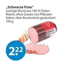 V Markt Schwarze pute Angebot