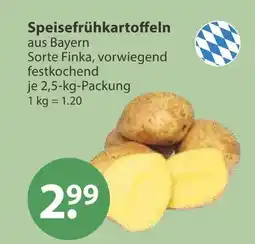 V Markt Speisefrühkartoffeln Angebot