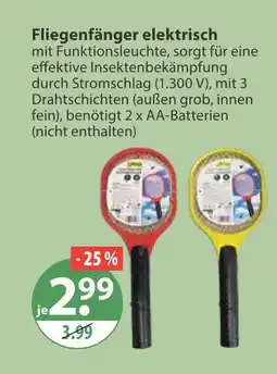 V Markt Fliegenfänger elektrisch Angebot