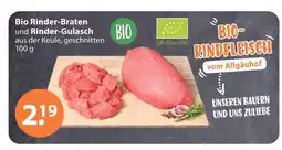 V Markt Allgäuhof bio rinder-braten Angebot