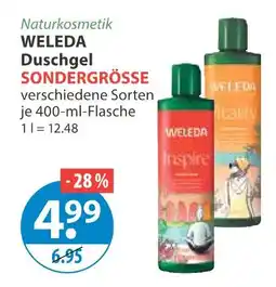 V Markt Weleda duschgel Angebot