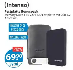 V Markt Intenso festplatte bonuspack Angebot