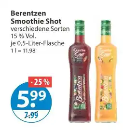 V Markt Berentzen smoothie shot Angebot