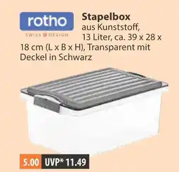 V Markt Rotho stapelbox Angebot