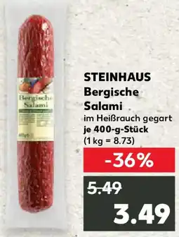 Kaufland Steinhaus Bergische Salami Angebot