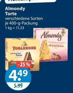 V Markt Almondy torte Angebot