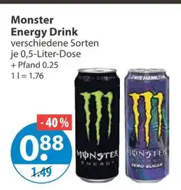 V Markt Monster energy drink Angebot