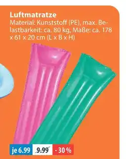 V Markt Luftmatratze Angebot