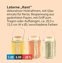 V Markt Laterne „kent“ Angebot