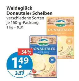 V Markt Weideglück donautaler scheiben Angebot