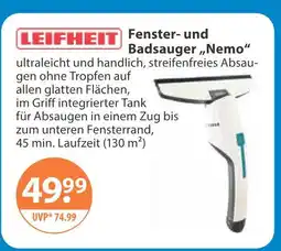 V Markt Leifheit fenster- und badsauger nemo Angebot