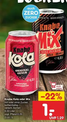 Netto Marken-Discount Knabe kola Angebot