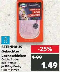 Kaufland Steinhaus Gekochter Lachsschinken Angebot
