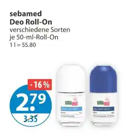 V Markt Sebamed deo roll-on Angebot