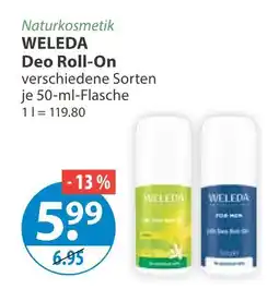 V Markt Weleda deo roll-on Angebot
