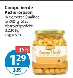 V Markt Campo verde kichererbsen Angebot