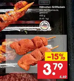 Netto Marken-Discount Barbeque hähnchen-grillfackeln Angebot